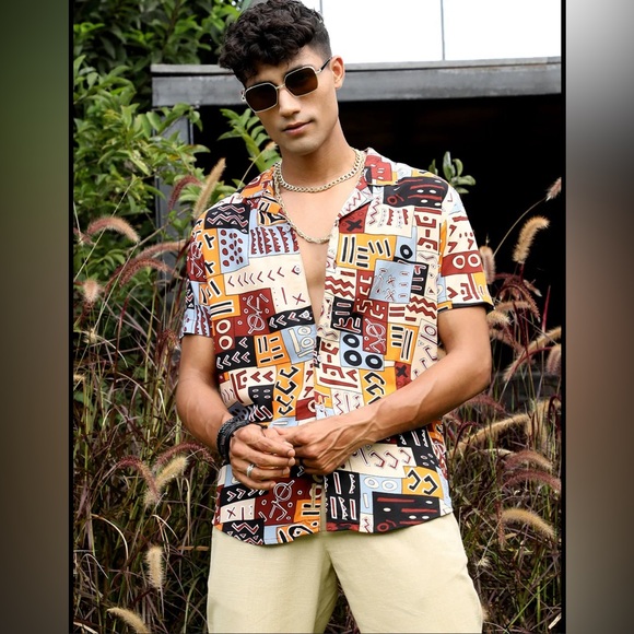 Vintage Guy Fleury short sleeve Button down shirt - Picture 7 of 7